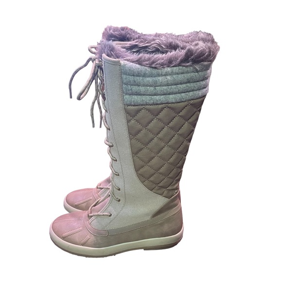 CALL IT SPRING NWOT WINTER BOOTS TAN SIZE 8 - Picture 2 of 9